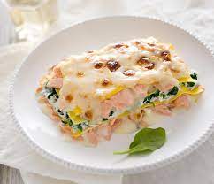 1 lt besciamella preparata con: Lasagna Al Salmone Ricetta Sfiziosa E Originale Rio Mare