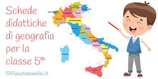 Tante schede didattiche dedicate ai dinosauri per bambini della scuola primaria in pdf da stampare e da usare come verifica di storia o approfondimento. Schede Didattiche Di Geografia Per La Classe Quinta Pianetabambini It