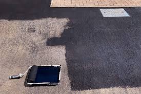 Sealing your concrete floor protects it from moisture. Asphalt Sealer Home Depot