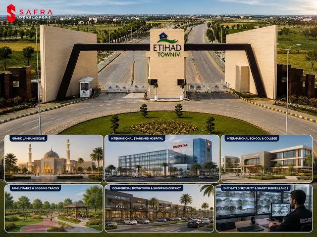 Etihad Town Phase 4: Exciting New Launch in Lahore