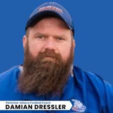 Parkview Jr/Sr High School and Albany High School would like to announce  Damian Dressler as the new Head varsity football coach for Parkview/Albany  Football. Congratulations Coach Dressler!!!