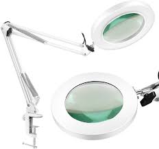 We did not find results for: Lancosc Magnifying Glass Desk Lamp With Clamp White Warm White Lighted 5 Diopter Magnifier Lens Adjustable Metal Swivel Arm Led Light For Reading Crafts Professional Tasks White Buy Online In Antigua And