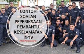 Contoh Soalan Peperiksaan Pembantu Keselamatan Kp19 Cgso