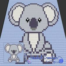 Baby Koala C2c Baby Blanket Pdf Download C2c Crochet Blanket Baby Blanket Crochet C2c Crochet Baby Blanket Pattern