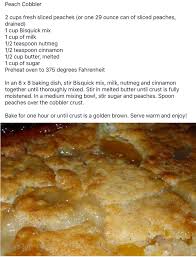 Bisquick Peach Cobbler Recipe Paula Deen Easy Peach Cobbler And Bisquick Makes A Gf Baking Mix Cobbler Recipes Peach Cobbler Recipe Peach Desserts