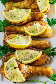 Crispy Baked Lemon Chicken Super Easy To Make And Its Paleo Whole 30 Approved Bakedchicken Baked Lemon Chicken Chicken Drumstick Recipes Drumstick Recipes