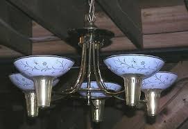 Position chandeliers about 30 inches above a table, and add three inches for an extra foot of ceiling. Vintage Antique Mid Century Modern Chandelier Hanging Ceiling Light Lamp Fixture Ebay