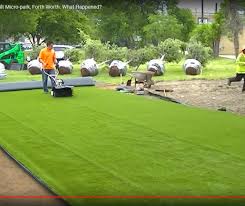 One of the world's largest. Greening Magnolia Community Built Micropark In Fort Worth Texas