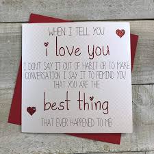 The valentine's day card maker can let you create cards. Handmade Valentine S Day Card I Love You You Are The Best Thing That Ever Happened To Me Amazon Co Uk Kitchen Home