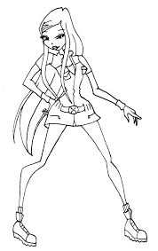 Roxy Camp Sketch By Feeenchantresse On Deviantart