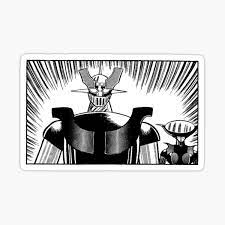 Mazinger Z manga panel