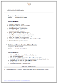 Bcom Graduate Resume 2 Student Resume Resume Resume Format