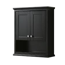 Bathroom wall cabinets are perfect for both storage and decor. Deborah Over Toilet Wall Cabinet Dark Espresso Beautiful Bathroom Furniture For Every Home Wyndham Collection