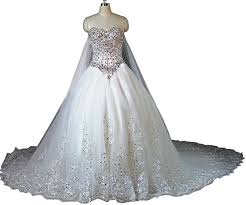 Please call or email to confirm availability for your appointment. Amazon Com Faironly Lace Wedding Dress Full Swarovski Crystal E1 Clothing Wedding Dresses Lace Beautiful Wedding Gowns Wedding Dress Cathedral Train