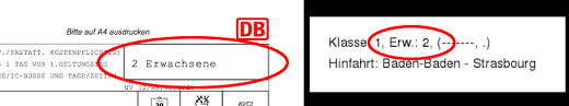 Möglich ist nur der deutsche personalausweis. German Train Ticket Translation Rail Europe Help