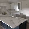 Beveled edges tend to be more popular in kitchens with traditional décor. 1