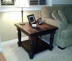 Find a coffee table that echoes the rich tones and elegant style of your current decor, and pair it with a few matching end tables to create a cohesive look. Osborne Wood Products Blog Matching Coffee And End Tables Using The Heritage Table Legs