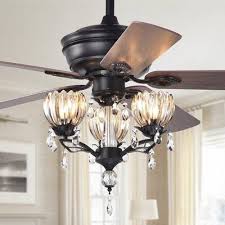 On most fans, once the center plate is removed, dedicated wires for attaching a light fixture will be visible and labeled. House Of Hampton 52 Babineaux 5 Blade Crystal Ceiling Fan With Remote Control And Light Kit Included Wayfair In 2020 Ceiling Fan Chandelier Ceiling Fan Light Fixtures Fan Light Fixtures
