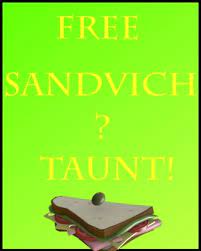 Free Sandvich Taunt Team Fortress 2 Sprays
