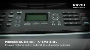 Select necessary driver for searching and downloading. Ricoh Sp C250dn C250sf Youtube