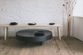 Create your own arrangement by twirling each natural stump from 15 to 20 height, providing a unique look and unlimited decor abilities. Floating Block Coffee Table Fair