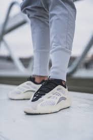 The adidas yeezy 700 v3 azael is the evolutionary third version of kanye west's chunky silhouette that combines vintage performance basketball aesthetics with lifestyle detailing. Adidas Yeezy 700 V3 Azael Selecta Bisso