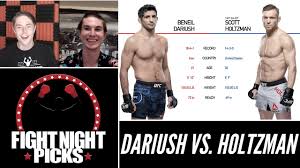 Ufc· august 7, 2020 6:10 pm · by: Ufc Fight Night Beneil Dariush Vs Scott Holtzman Prediction Youtube