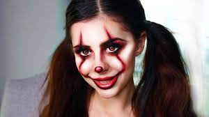 More Last Minute Diy Halloween Costume Makeup Ideas It Pennywise Clown Halloween Costumes Makeup Girl Clown Makeup Clown Makeup Tutorial