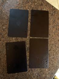 Some things i've found about this: Black Playing Cards With A Black Font That Makes It Nearly Impossible To See What Card You Have Crappydesign