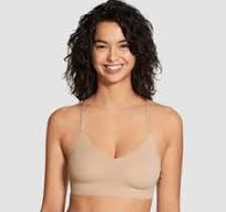 True & Co. Women's Everybody Lace Racerback Bralette - Bare S: Wireless,  Light Support, Adjustable Strap