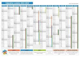 Calendrier Des Vacances Scolaires 2023 Dates Des Vacances Scolaires 2022-2023 - Calendrier Scolaire 2022-2023  Officiel