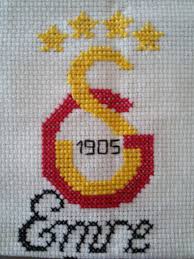 Galatasaray Cross Stitch Football Kanavice Kanavice Tasarimlari Kanaviceler