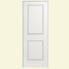 Masonite 32 In X 80 In Solidoor 2 Panel Square Top Top Solid Core Smooth Primed Composite Sin Prehung Interior Doors Doors Interior Solid Core Interior Doors
