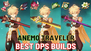 The traveler (whoever you choose) travels throughout teyvat with paimon in search for the captured sibling. I Spent 3 Weeks Building Anemo Traveler Dps Genshin Impact Youtube