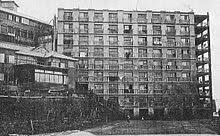 Harbor island is a private island, and although you can drive through it, in order to reach the abandoned houses you have to go through the gate that leads back to the condos and homes. Hashima Island Wikipedia