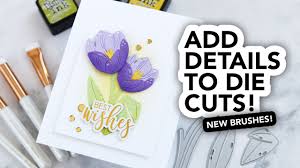 New from Waffle Flower crafts: a full release and fabulous blender brushes! 