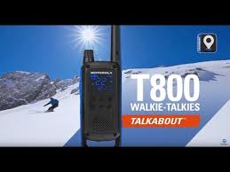 Motorola T800 Talkabout Radios Review Video