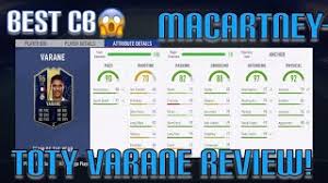Quando mancano poche ore alla fine dei toty e decidi di fare l`ennesimo aggiornamento e controlli anche che tutti siano non. Toty Varane Player Review The Best Cb Is He Worth It Fifa19 Ultimate Team Youtube
