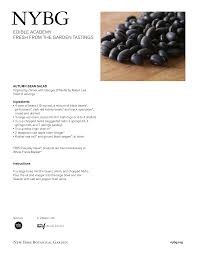 EDIBLE ACADEMY FRESH FROM THE GARDEN TASTINGS