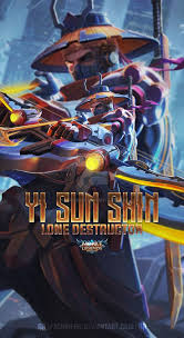 Yi Sun Shin Lone Destructor By Fachrifhr On Deviantart Mobile Legend Wallpaper Mobile Legends Bruno Mobile Legends