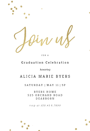 We invite you to be with us at the graduation party in his/her honor. Minimal Confetti Graduation Party Invitation Template Free Greetings Island Graduation Invitations Template Graduation Party Invitations Templates Graduation Party Invitations