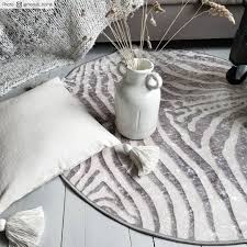 Weitere ideen zu tiergemälde, abstrakte kunst gemälde, zebra. Rund Teppich Zebra Trendcarpet De