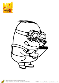 Il s'agit de la suite de moi, moche et méchant, sorti en 2010. Coloriage Moi Moche Et Mechant 2 Minion Intello