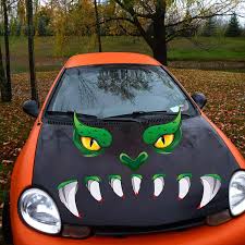 Publié dans deco auto vintage. Sayala Halloween Decoration Exterieur Jardin Monstre D Halloween Impermeable Decor De Voiture Arcade Porte De Garage Exterieur Amazon Fr Jardin