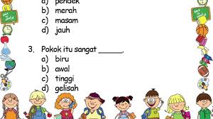Bahasa melayu tahun 1 2. Kata Adjektif Bahasa Malaysia Tahun 2 Youtube
