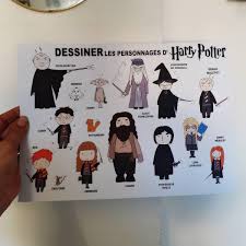 Dessin de harry potter facile à faire. On A Teste Le Kit Pour Dessiner Des Personnages D Harry Potter