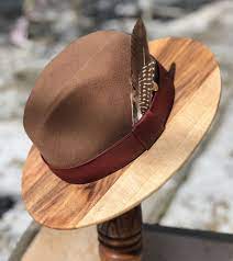 Rosewood Wood Brim Fedora Mens Dress Hats Fedora Hat Men Mens Hats Fashion