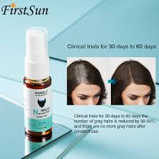 It can be as early as the early 20s. Magical Herbal Cure White Hair Treatment Spray 20ml Remedies Change White Gray Hair To Black Permanently In 30 Days Naturally Hair Scalp Treatments Aliexpress
