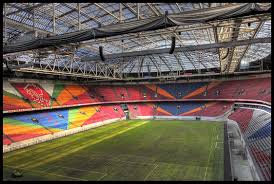 The need for a new stadium brought with it the closing of de meer in 1996 and. Amsterdam Arena Home Of The Godenzonen Afc Ajax Soccer Stadium Sports Stadium Football Stadiums