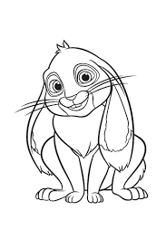 Discover fun free coloring pages inspired by sofia the first (disney). Online Coloring Pages Coloring Page Rabbit Clover Princess Sofia Download Print Coloring Page